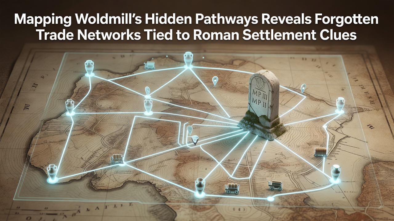 Mapping Woldmill's Hidden Pathways Reveals Forgotten Trade Networks Tied to Roman Settlement Clues